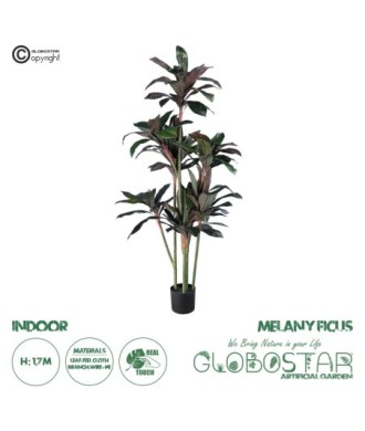 GloboStar® Artificial Garden MELANY FICUS 20041 Τεχνητό Διακοσμητικό Φυτό Φίκος Υ170cm